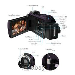 Andoer 4K 1080P 48MP WiFi Digital Video Camera 16X Zoom IR Infrared Night Vision