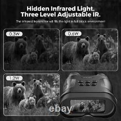 Apexel Night Vision Binoculars 1080p Full HD for Complete Darkness-Digital