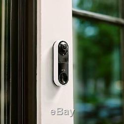 Arlo AVD1001-100NAS Video Doorbell HD Video Quality, Weather-Resistant, 2-Way Au