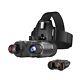 Arzzuniu Head-mounted Night Vision Goggles Rechargeable Hands Free Night Vi
