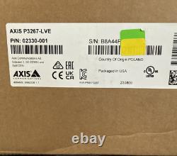 Axis Communications P3267-LVE 5MP Outdoor Network Dome Camera with Night Vision