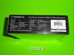 BARSKA NVX300 Night Vision NV Binocular Infrared Illuminator 7x Optical 2x Digit