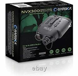 BARSKA Night Vision 7x Binocular NVX300 Infrared Illuminator 2x Digital Zoom
