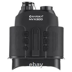 BARSKA Night Vision Model NVX300 Infrared Illuminator Digital Binoculars Black