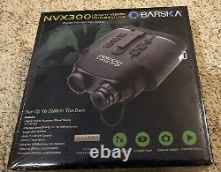 BARSKA Night Vision NVX300 Infrared Illuminator Digital Binoculars BRAND NEW
