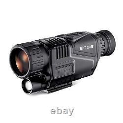 BNISE 8x40 Infrared Night Vision Monocular HD Digital Camera with Video Playback