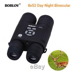 BOBLOV 8x52 Optical Infrared Night Vision Digital Binocular Telescope 640480