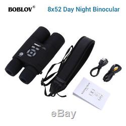 BOBLOV 8x52 Optical Infrared Night Vision Digital Binocular Telescope 640480