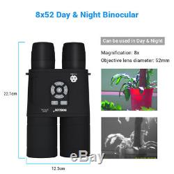 BOBLOV 8x52 Optical Infrared Night Vision Digital Binocular Telescope 640480