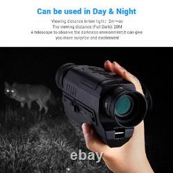 BOBLOV Digital Day & Night Vision Monocular 5x32 Optics Scope Monoculars + 16GB