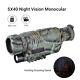 Boblov Wg-37 5x40 Digital Night Vision 200m Monocular 8gb Dvr Scope For Hunting