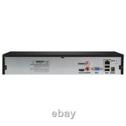 Barlus 32CH/1080P, 25CH/5MP, 8CH/4K Support Audio Input/Output NVR Network Video