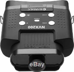 Barska Night Vision NVX200 Infrared Illuminator Digital Binoculars, BQ12996
