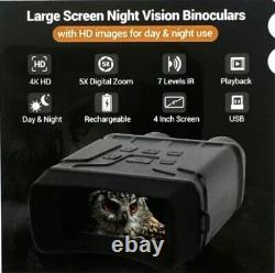 Begang Night Vision Goggles, 7 Level Infrared Digital Night Vision Binoculars