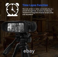 Bestguarder NV-900 4.5X40mm Digital Night Vision Binocular with Time Lapse Funct
