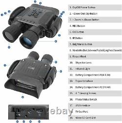 Bestguarder Night Vision Binoculars, 4.5-22.5×40 HD Digital Infrared Hunting