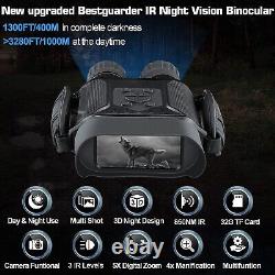 Bestguarder Night Vision Binoculars Digital Infrared 4.5 22.5x40 HD NEW (BG)