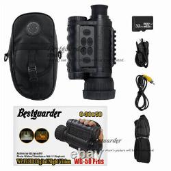 Bestguarder WG-50 Plus Wi-Fi HD Digital Night Vision 6-30x50