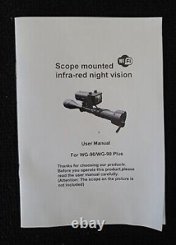 Bestguarder Wg-90 (2.4) Infrared Digital Wifi Scope 300m Range Night Vision Sys