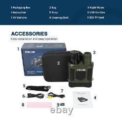 Binocular Night Vision 7X31 IR Camera Video With 2 LCD Hunting Scope 400m/1300ft