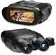 Binoculars Night Vision 7x Digital Infrared 100% Darkness W Video Camera Record