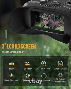 Boblov Night Vision Googles Binocular Digital Night Vision fits for Hunting 32GB