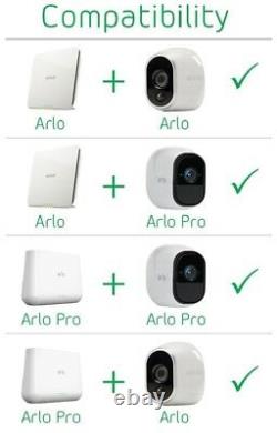 Brand New Arlo Smart Home 3 Hd Security Camera Kit Netgear Vms3330-100eus