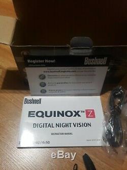 Bushnell Digital Night Vision 6X50mm Equinox Z Rifle Mount BRAND NEW OPEN BOX