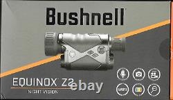 Bushnell Equinox Z2 6x50mm Digital Night Vision Monocular, Black 260250 New