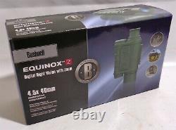 Bushnell Equinox Z Digital Night Vision With Zoom Monocular 4.5x40mm Black