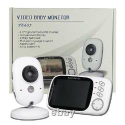 CAMARA Y AUDIO PARA BEBE Baby Monitor Night Vision LCD Screen 2 Way Talk 8