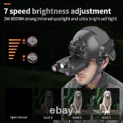 CN Night Vision Goggles Binoculars HD Digital Head Mounted Hunting Rechargeable