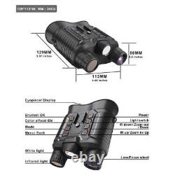 CN Night Vision Goggles Binoculars HD Digital Head Mounted Hunting Rechargeable