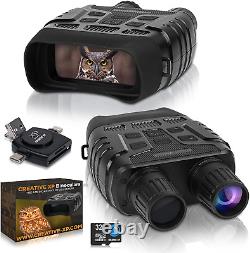 CREATIVE XP Digital Night Vision Binoculars for 100% Darkness Save Photos & Vi