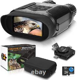 CREATIVE XP Digital Night Vision Binoculars for Complete Darkness Glassowl Inf