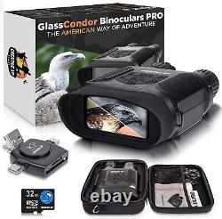 CREATIVE XP Night Vision Goggles Digital Binoculars PRO Infrared Lens Black NEW
