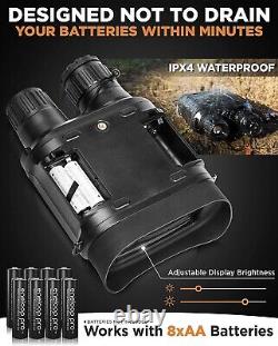 CREATIVE XP Night Vision Goggles Digital Binoculars PRO Infrared Lens Black NEW