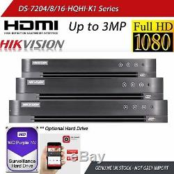 Cctv Hikvision 1080p 2.4mp Hd Night Vision Outdoor Dvr Home Security System Kits