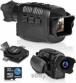 Creative XP 2021 Digital Night Vision Monocular for 100% Darkness Black