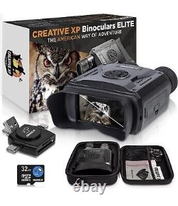 Creative XP Glass Owl Elite Black Digital Night Vision Binoculars