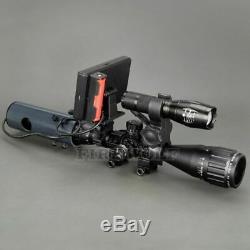 DIY Digital Night Vision For Rifle Scope Hunting With Camera And 4.3 Screen NEW