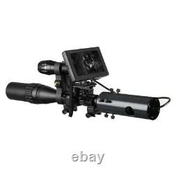 DIY Night Vision Scope Digital Camera For Rifle Scope With IR Torch & Monitor