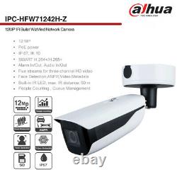 Dahua 12MP AI Audio Alarm 2.712 Zoom IP ANPR IR Bullet Camera IPC-HFW71242H-Z