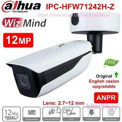 Dahua 12MP WizMind 2.712mm Motorized Zoom PoE ANPR IP 4K Camera IPC-HFW71242H-Z