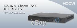 Dahua 16 CH Tribrid 1080P 1U DVR Supports HDCVI, Analog, IP Video