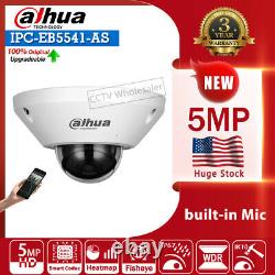 Dahua 5MP Fisheye WizMind Starlight Panoramic IP Camera MIC PoE IPC-EB5541-AS