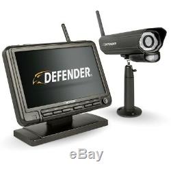 Defender DVR Security System Night Vision Camera Digital Wireless 7 In. Monitor