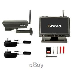 Defender DVR Security System Night Vision Camera Digital Wireless 7 In. Monitor