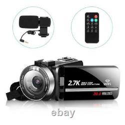 Digital Camera WiFi Camcorder Full 1520P Vlog 30MP 16X Zoom 3.0 Night Vision