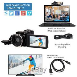 Digital Camera WiFi Camcorder Full HD 1520P Vlog 30MP 16X Zoom 3.0 Night Vision